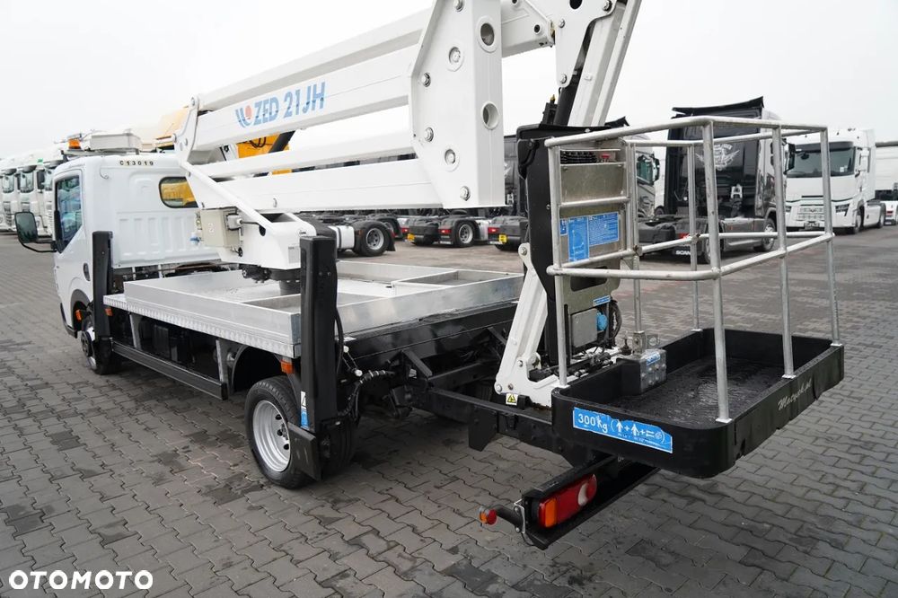 Renault MAXITY 120 DXI / ZWYŻKA 21 METRÓW / PODNOŚNIK KOSZOWY ZED 21JH / KOSZ 2 OSOBOWY - 300 KG / - 21