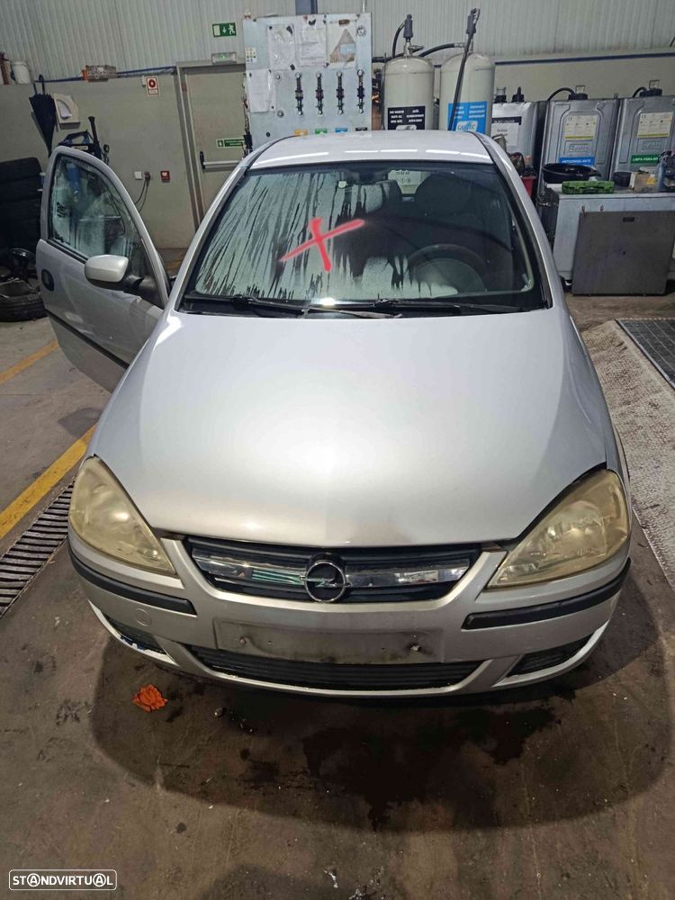 Carro MOT: Z12XE OPEL CORSA C 2002 1.2 75CV 3P CINZA GASOLINA - 1