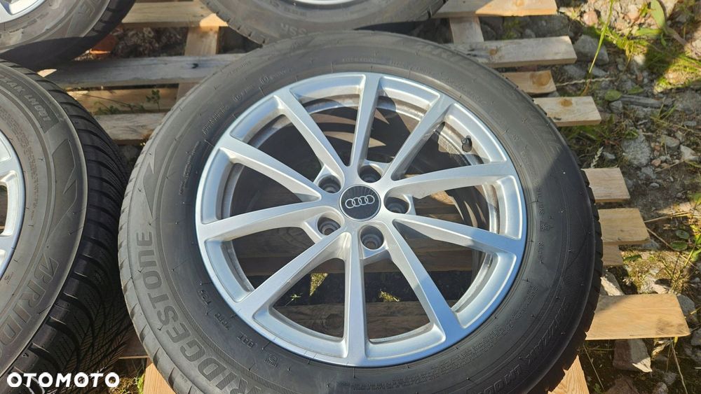 felgi audi a6 c8 4k0601025 7.5x17" et36 opony 225/60 r17 2024rok 6.5mm - 7
