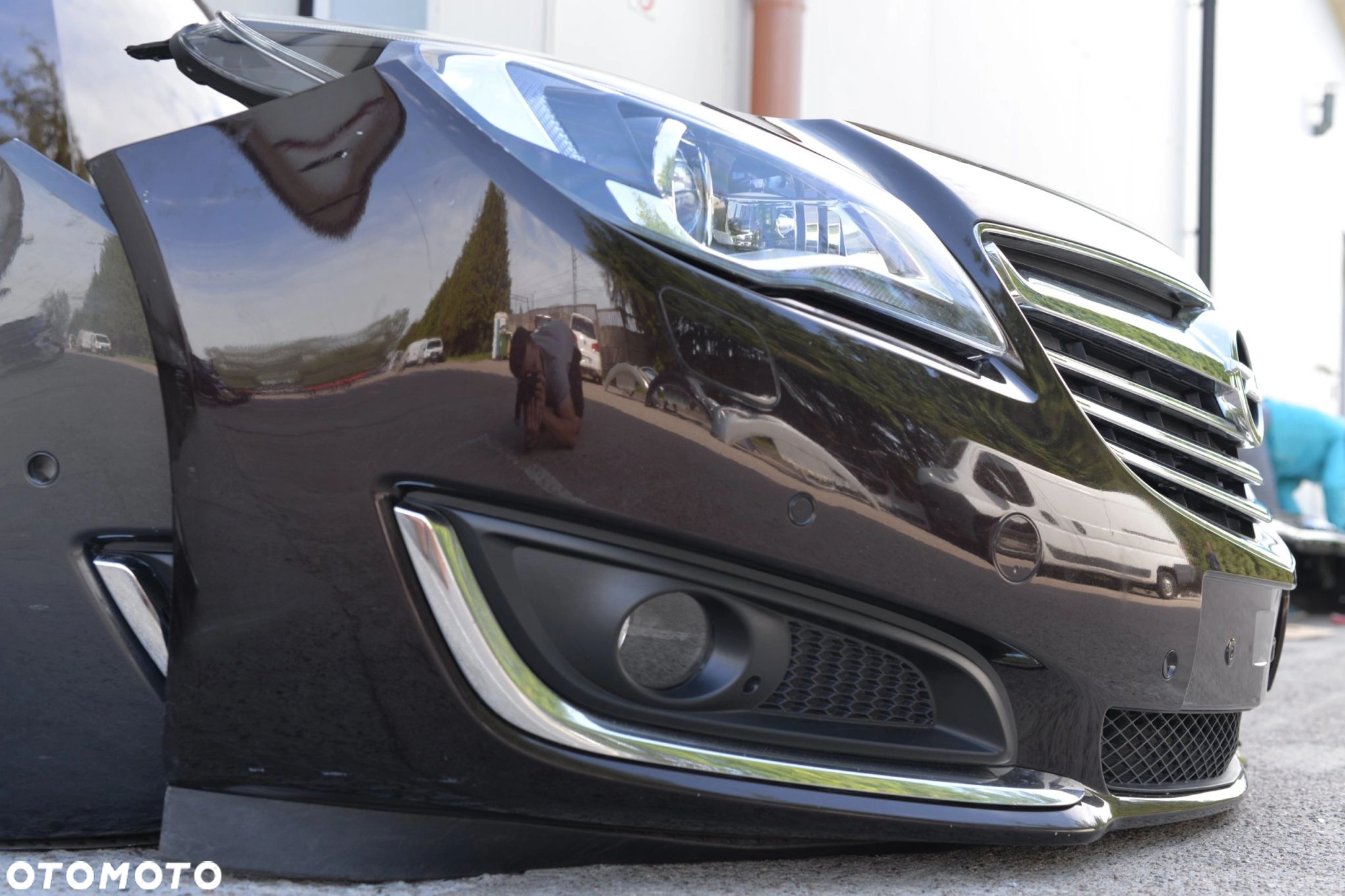 MASKA BŁOTNIK ZDERZAK GRILL LAMPA H7 XENON PAS BELKA OPEL INSIGNIA A LIFT - 5