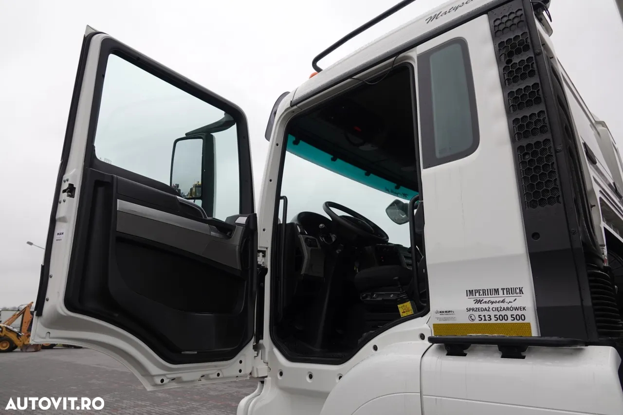 MAN TGS 41.460 / 8x8 / BASCULANTE SPATE / MANUAL / KH-KIPPER / EURO 6 / 2019 / CONTRACTUL DE SERVICE - 26