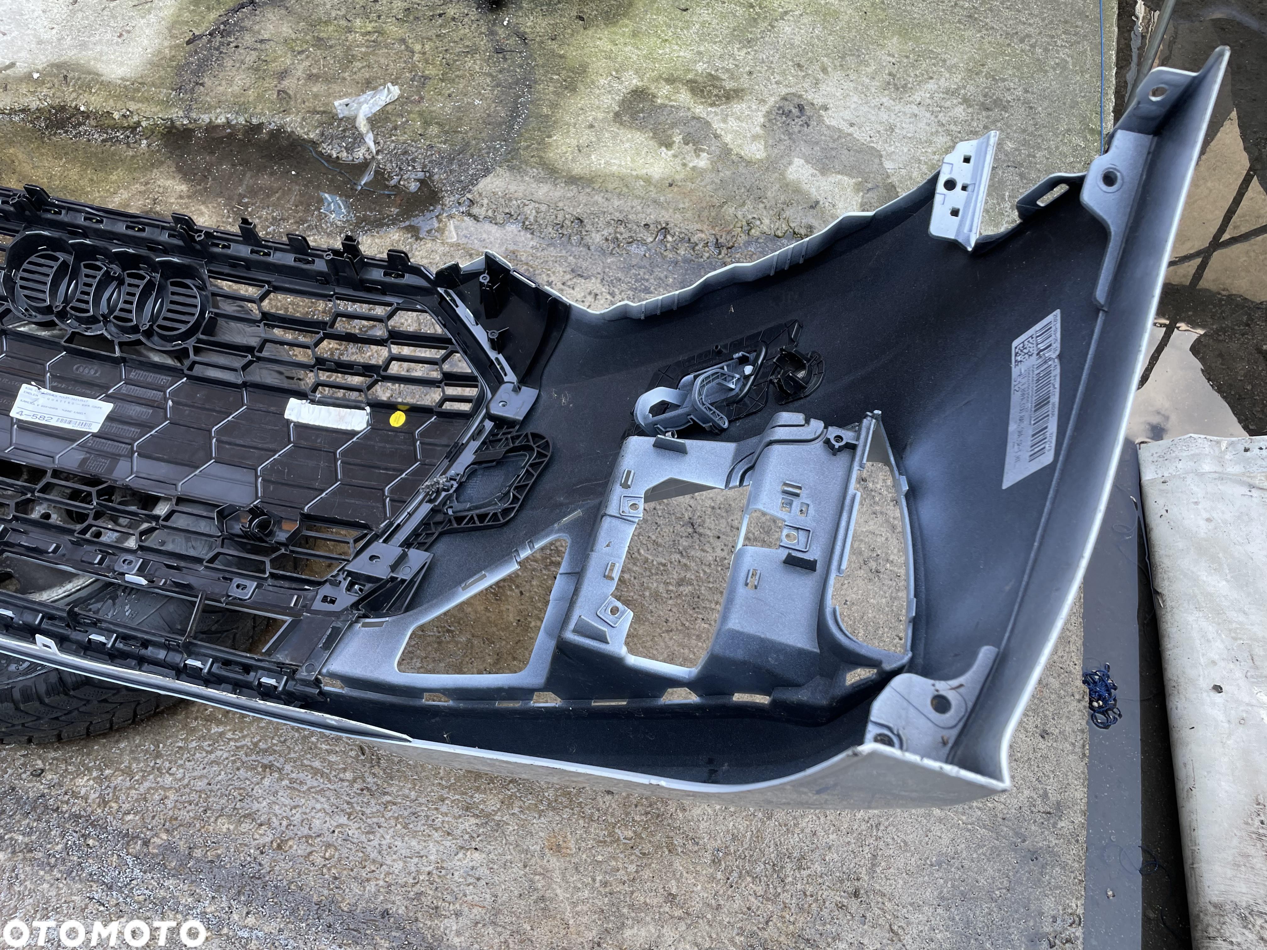 ZDERZAK PRZÓD AUDI A5 F5 8W6 S LINE XEN 4PDC BLACK - 12