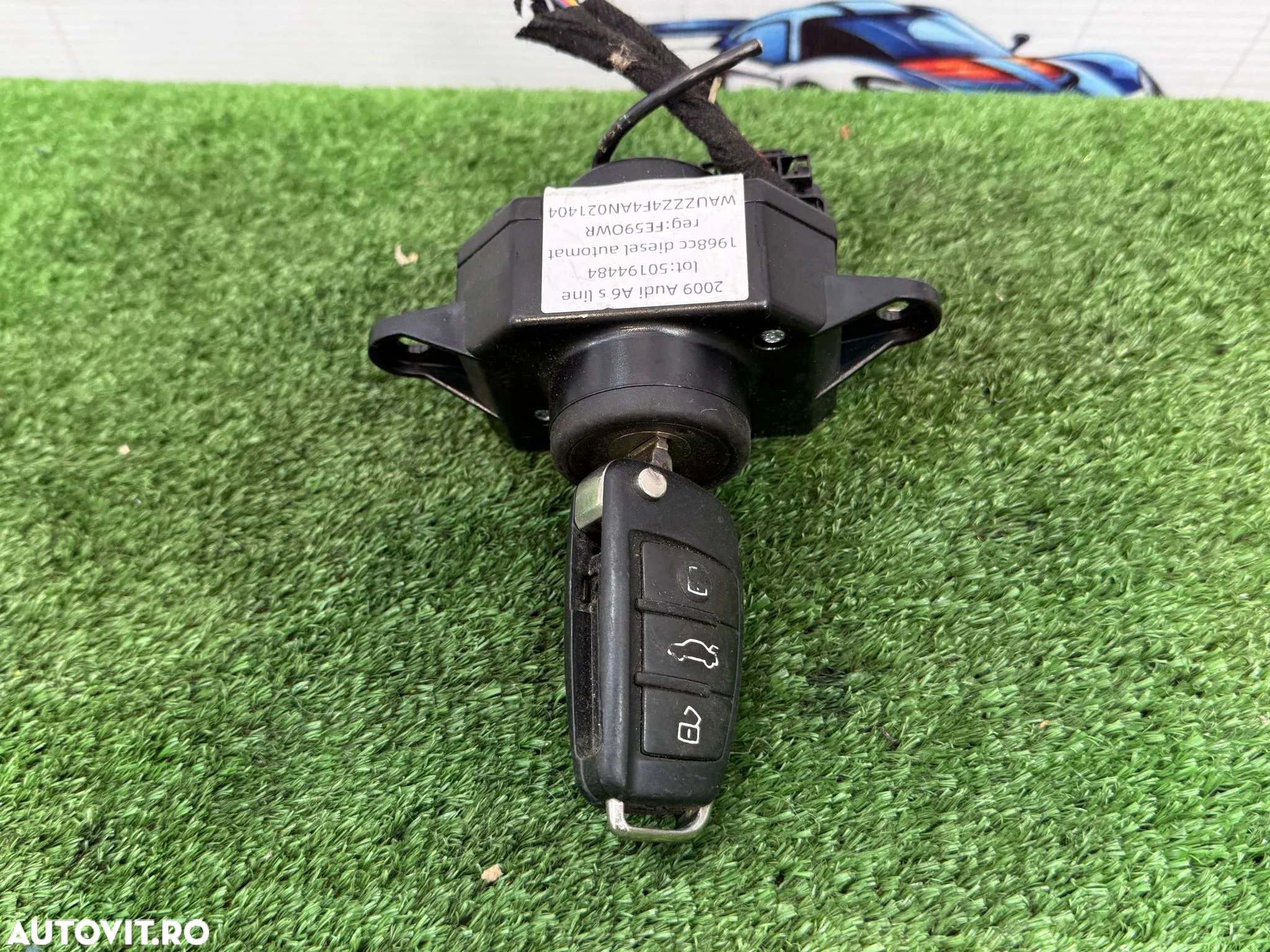 CONTACT CU CHEIE AUDI A6 C6 S LINE 2.0 DIESEL 2009 COD OEM 4F0909135 4F0909135E 4F0910132E 4F0910132 2006-2010 - 4