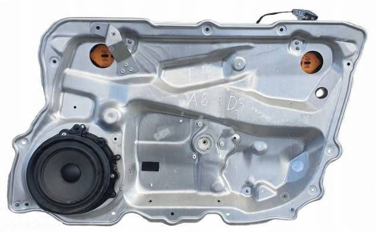 Audi A8 4E0 Mechanizm podnośnik szyby prawy przód - 1