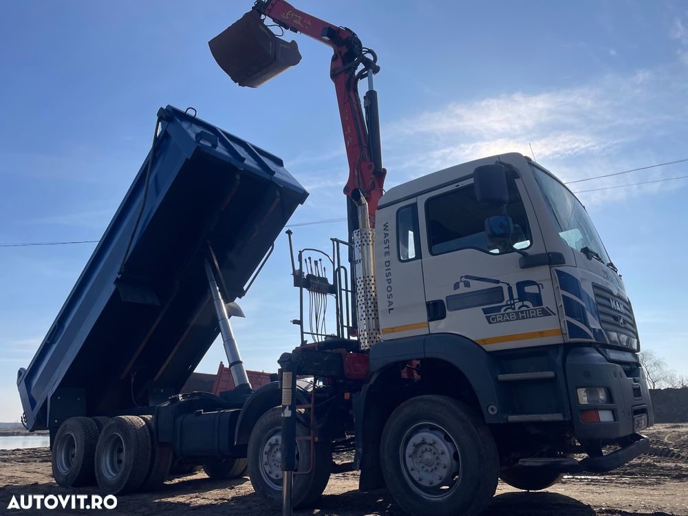 MAN 8x4 cu incarcator - 3