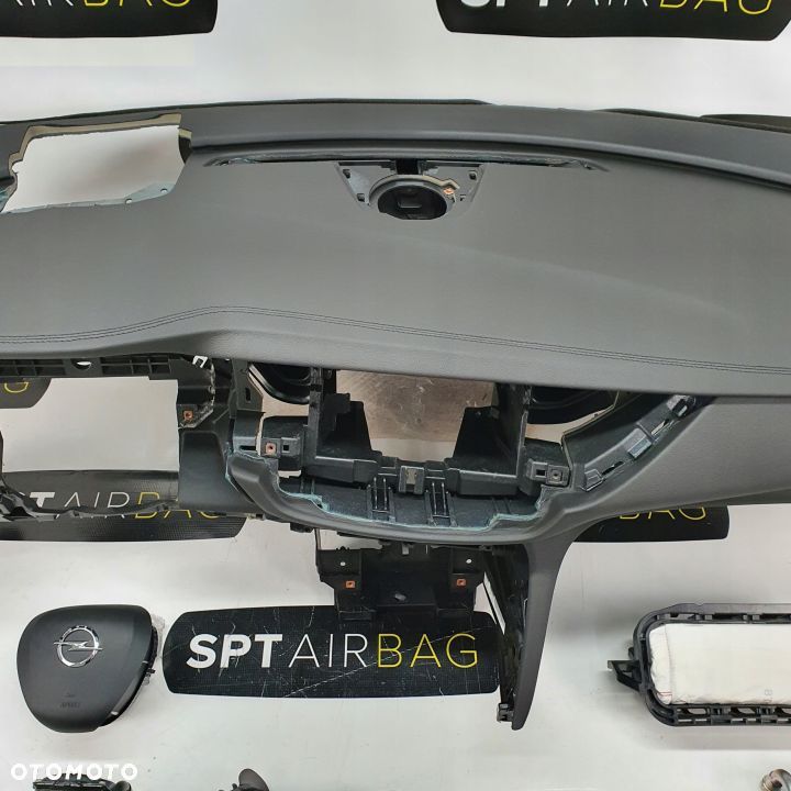 OPEL INSIGNIA B DESKA ROZDZIELCZA KONSOLA KOKPIT PULPIT PODUSZKI AIRBAG AIR BAG PASY KIT SET - 3