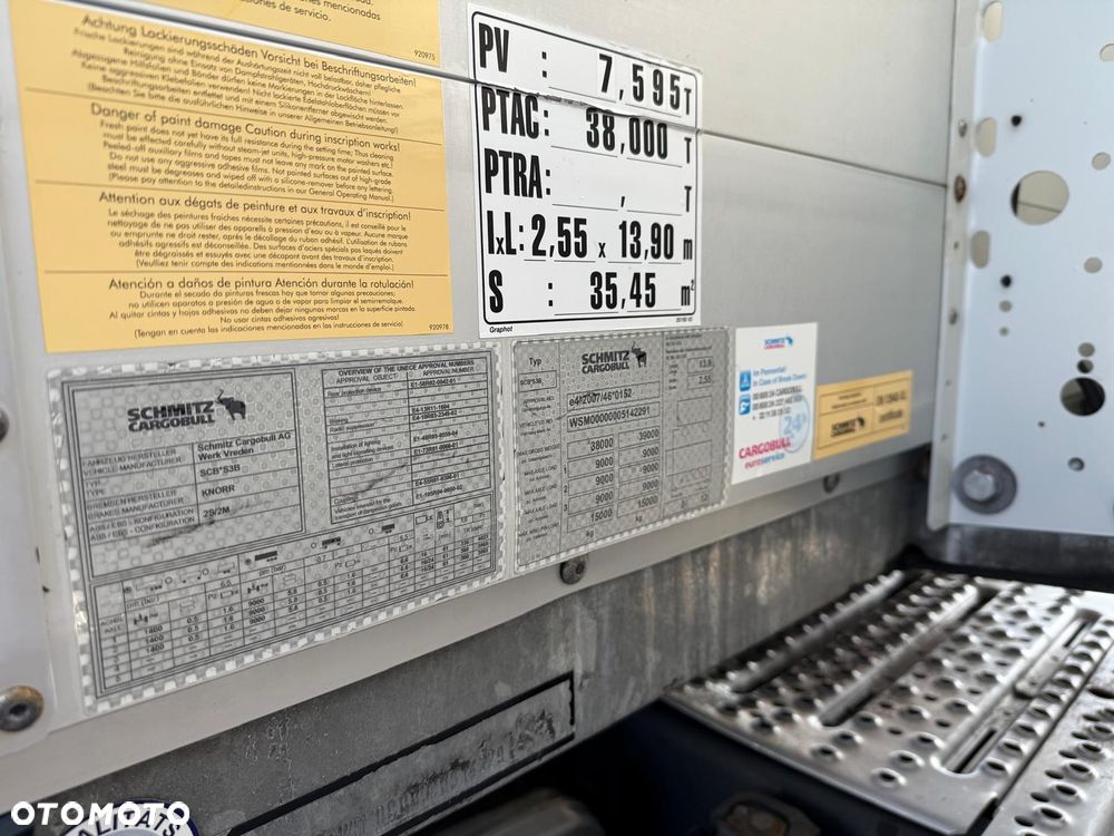 Schmitz Cargobull kontener / koffer / izoterma / doppelstock / sprowadzona - 17