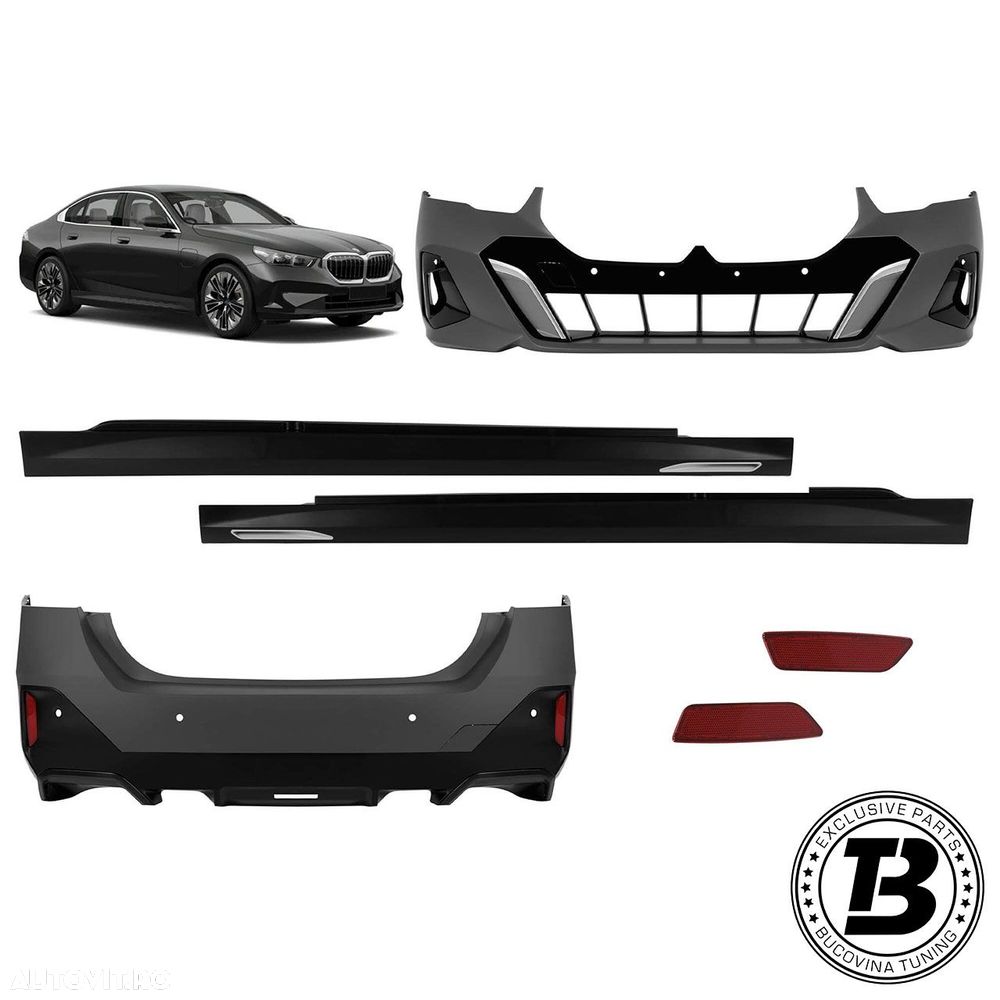 Pachet Exterior compatibil cu BMW Seria 5 G60 M5 Design - 1