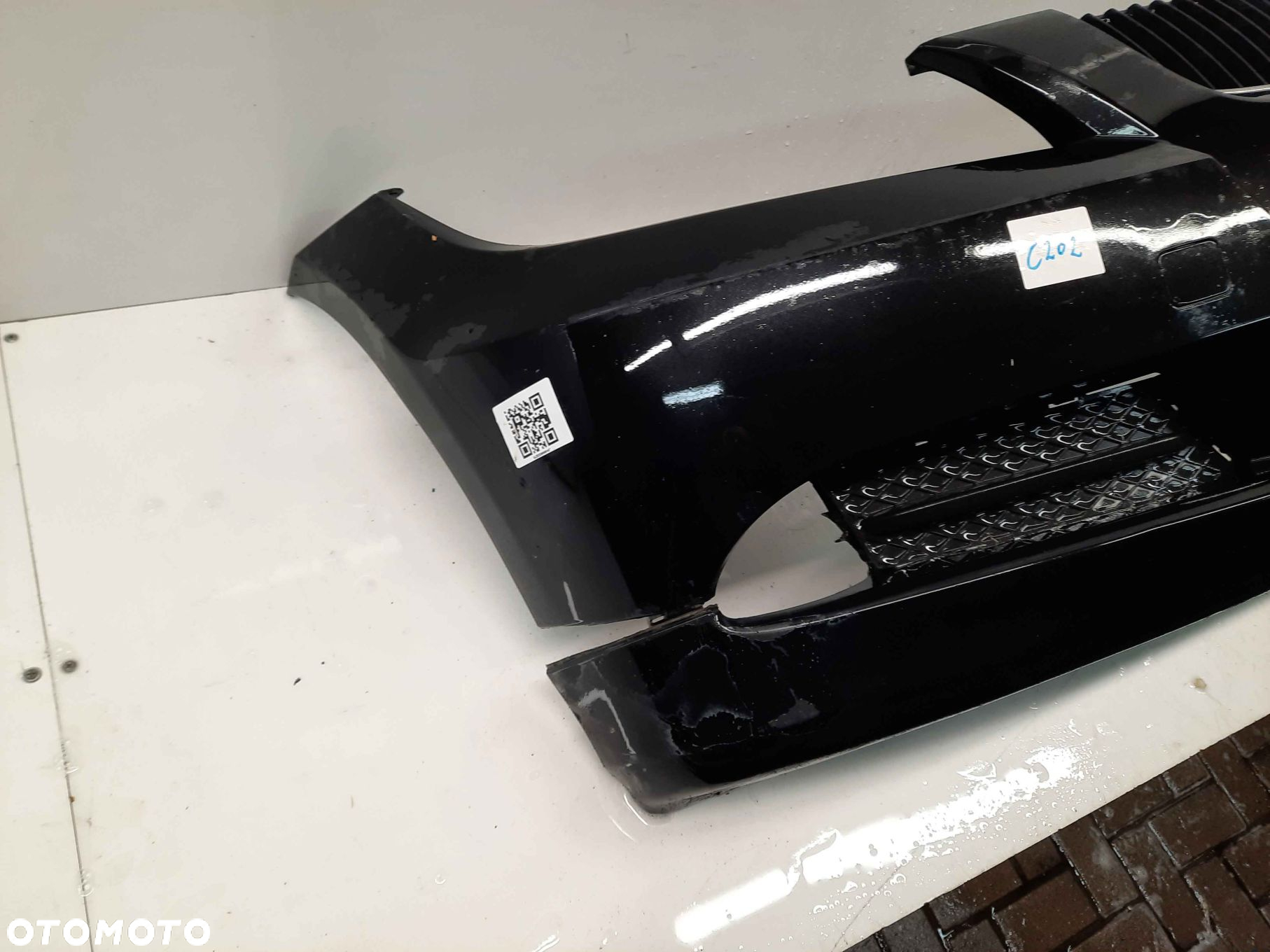 ZDERZAK PRZÓD PRZEDNI | BMW SERIA III 3 E90 HALOGENY SCHWARZ II 2 - 6