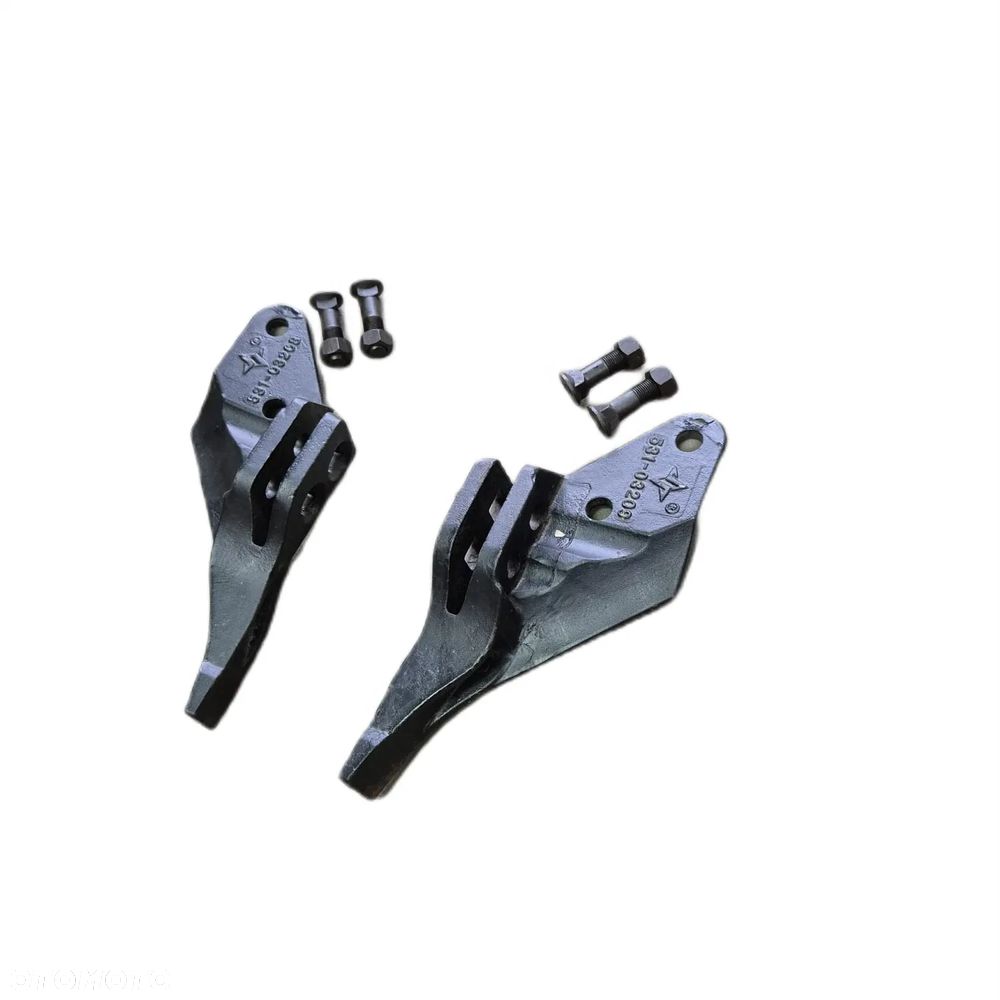 Zestaw zębów łyżki 25cm koparko ładowarka JCB 3CX 4CX - 1