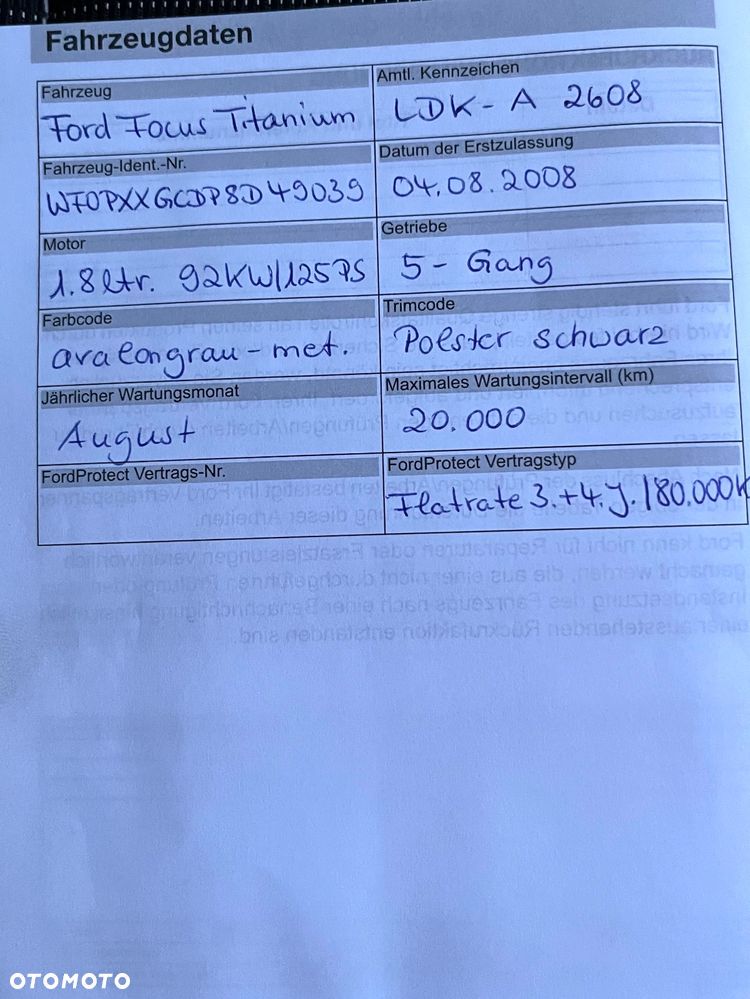 Ford Focus 1.8 Titanium - 23