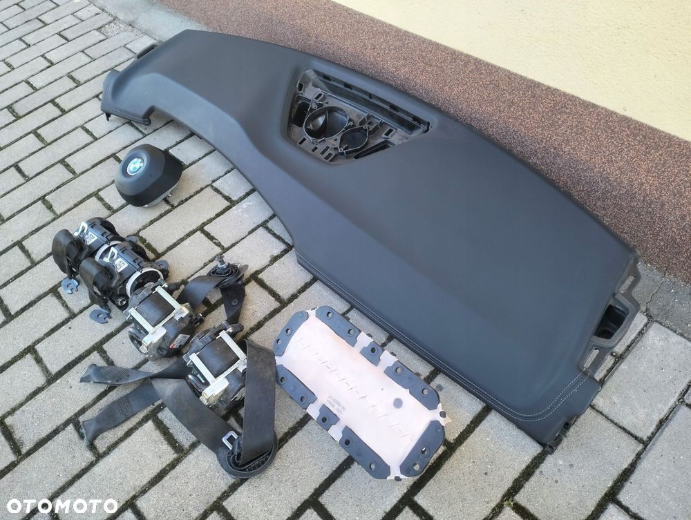 konsola deska rozdzielcza kokpit poduszka air bag bmw x1 u11 - 2