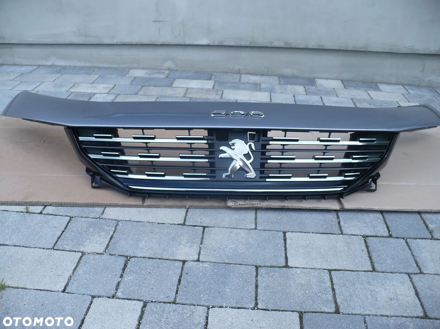 peugeot 508 II 18- model R8 bleda atrapa-grill ORYGI. - 1