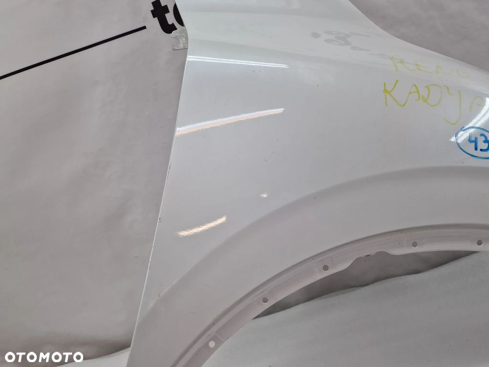 RENAULT KADJAR 15- PRAWY BŁOTNIK PRZEDNI PRZÓD , NR 631000193R , 631000193 R , NR AUKCJI BŁ43 - 5