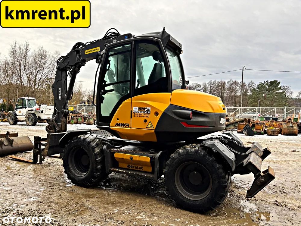 Mecalac 11 MWR KOPARKA KOŁOWA 2020r. | 9 12 LIEBHERR 311 309 TAKEUCHI 295 KOMATSU PW 98 118 - 18