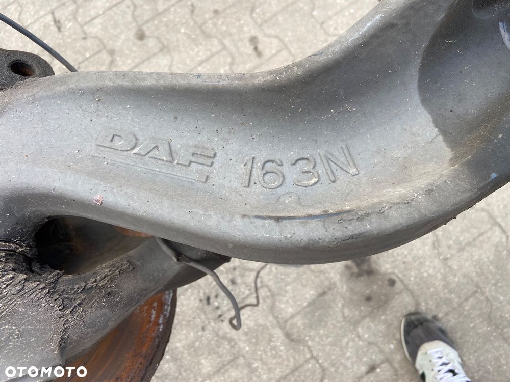 Przednia oś DAF XF 106 euro 6 piasta belka przednia - 3