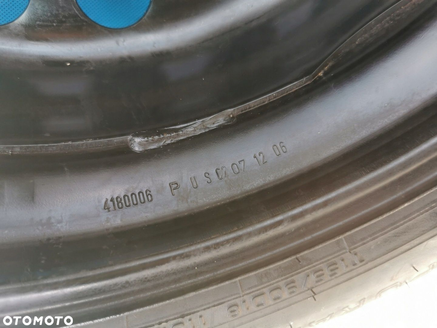Mercedes ML W164 koło dojazdowe zapas 155/90 D18 ET40 5x112 2180200 - 5