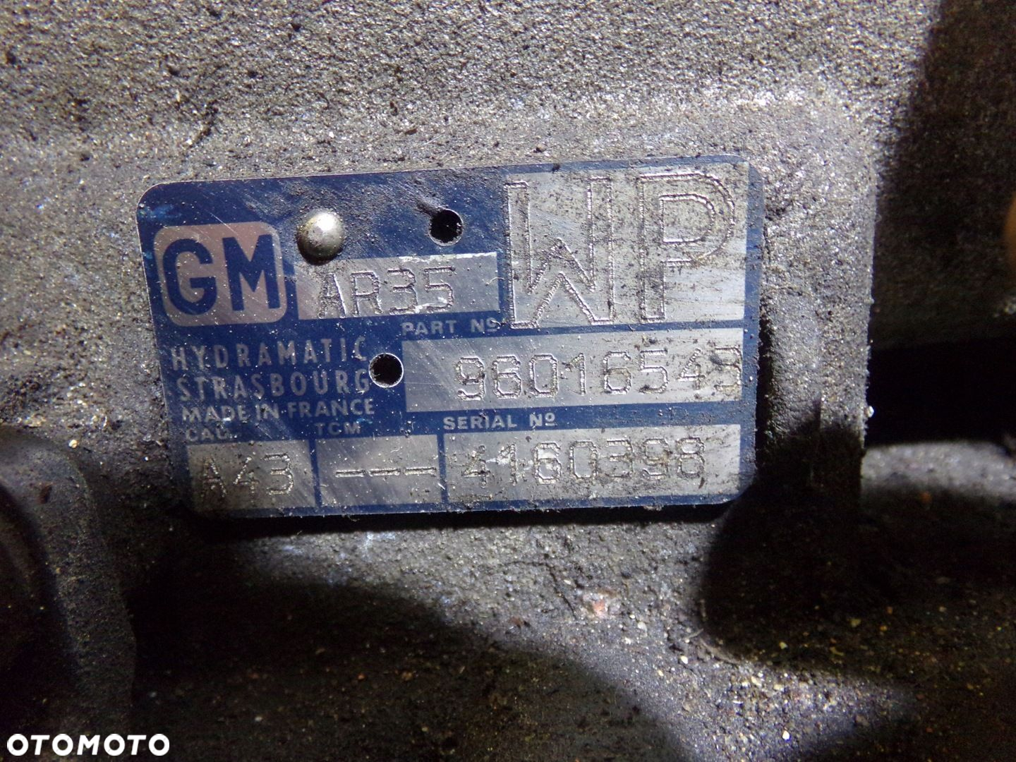 OPEL SENATOR 2.5 B 90r 140KM skrzynia biegow AUTOMAT 96016543 - 6