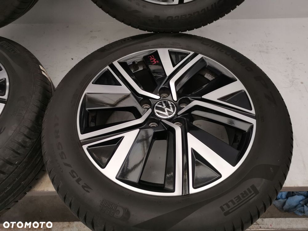 VOLKSWAGEN TOURAN VW KOLA FELGI ALUFELGI OPONY LATO 215/55R17 - 4