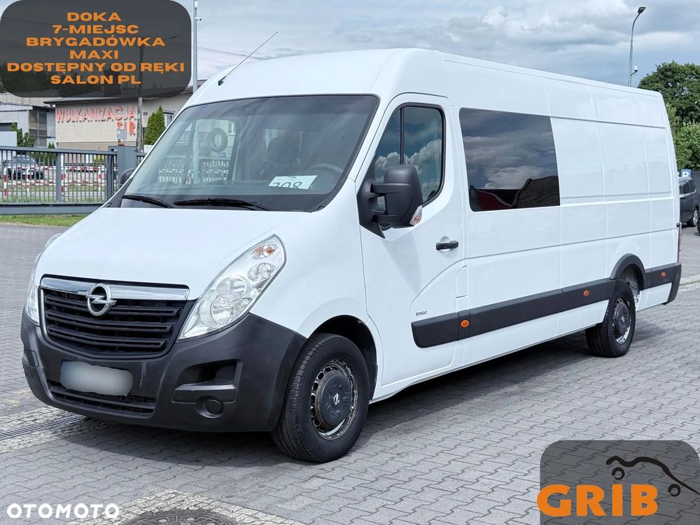 Opel Movano L4 H2 Maxi Doka Brygadówka 7-miejsc Salon PL
