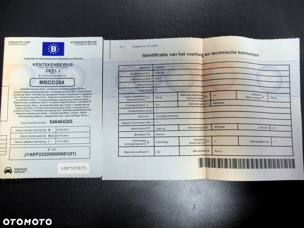 Yamaha FJR - 26