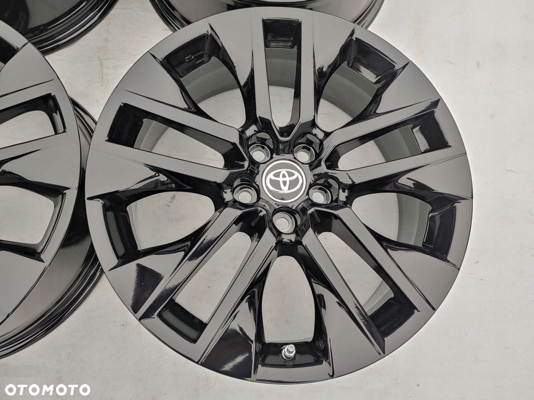 FELGI TOYOTA RAV 4 V GR COROLLA CROSS 19 ORYGINAŁ SELECTION BLACK CZUJNIKI - 4