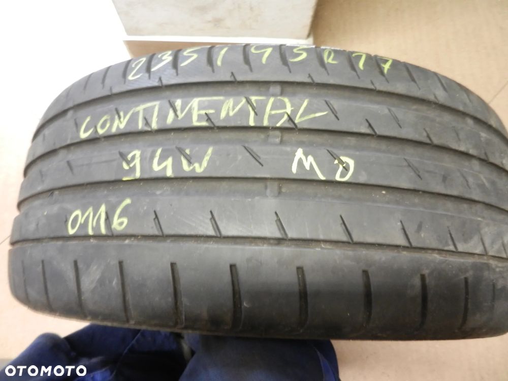 Opona Pojedyńcza 235/45r17 continental conti sport contact 3 6mm lato