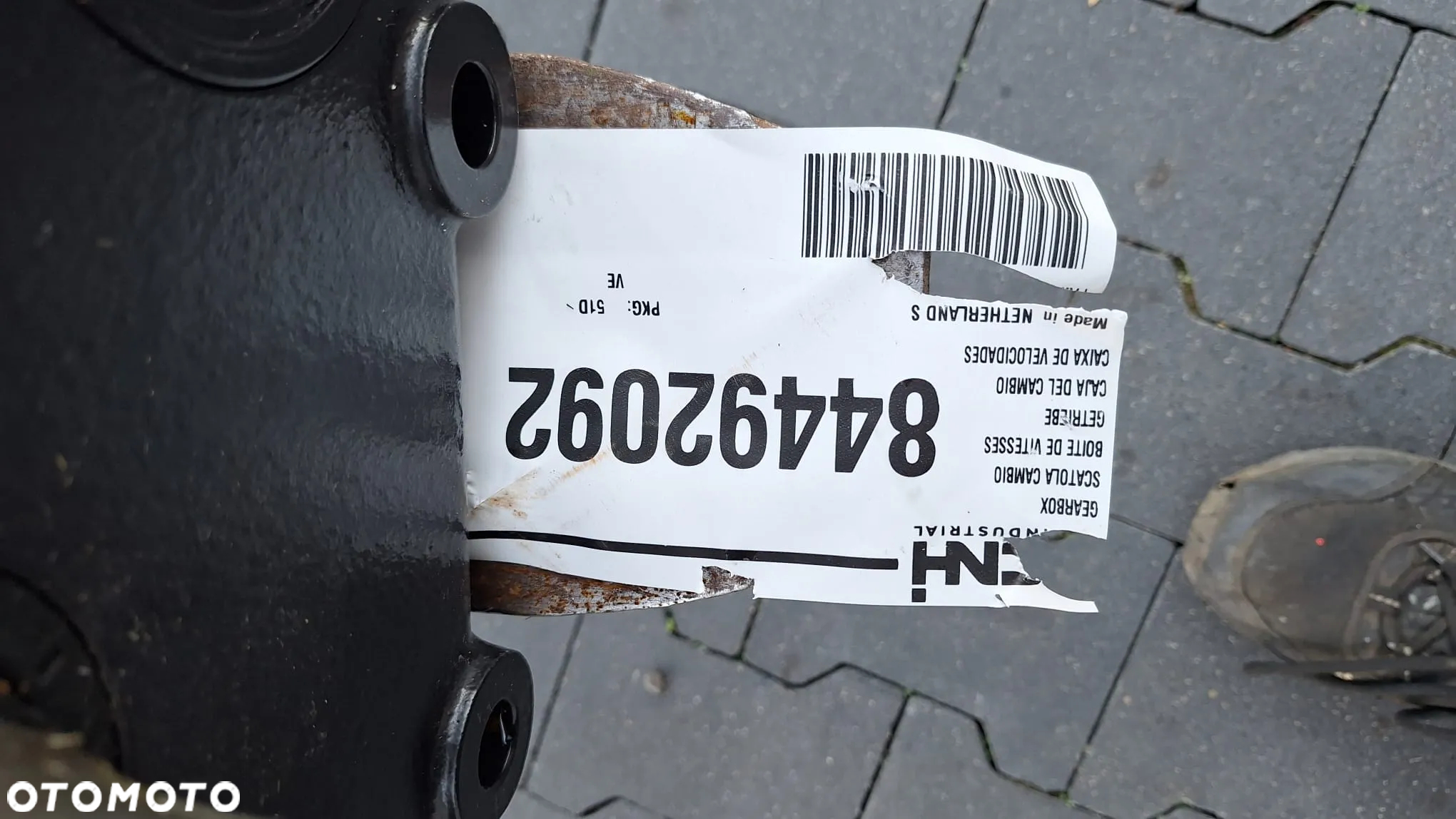 wałek wom pto przedni przód 84492092 1403078b 33044336c case magnum 310 340 250 280 380 - 3