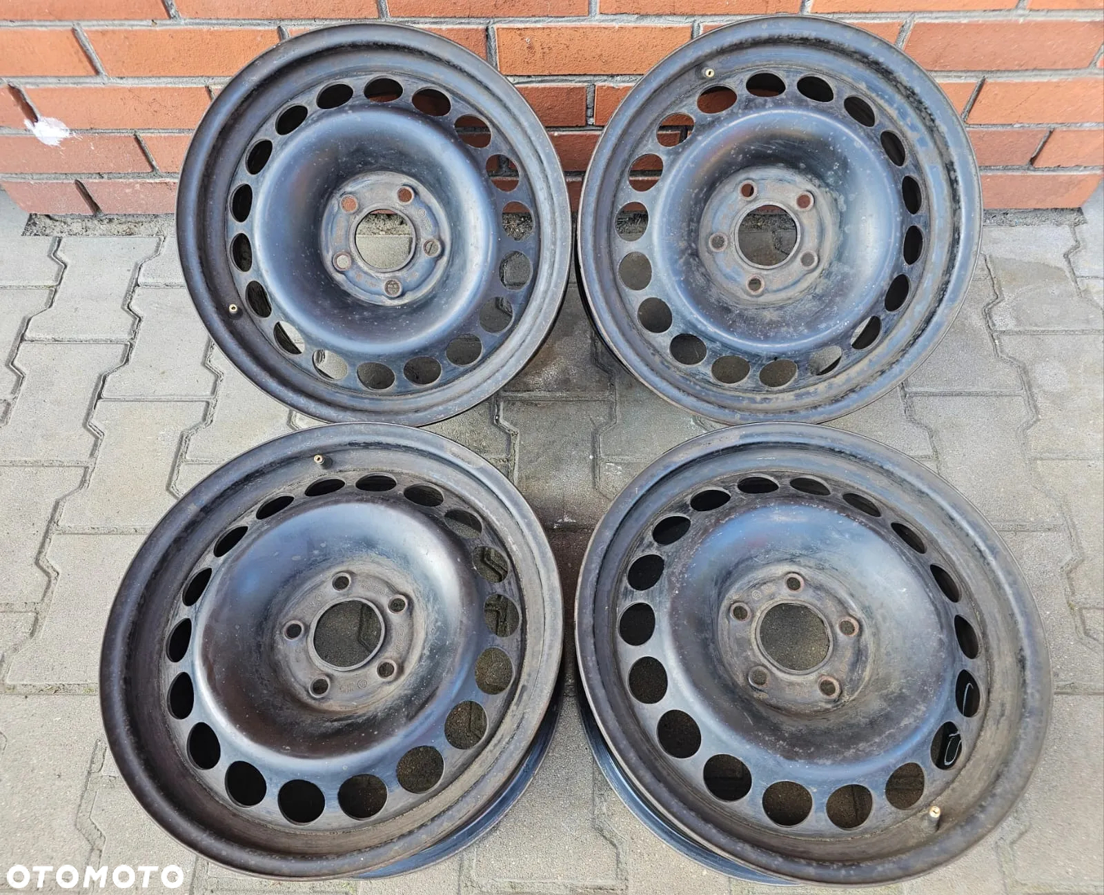 (S15) Felgi stalowe 16'' Audi A4 B8 B9 A6 C7 Mercedes A B C E Klasa / 7,5x16 ET45 5x112 - 2