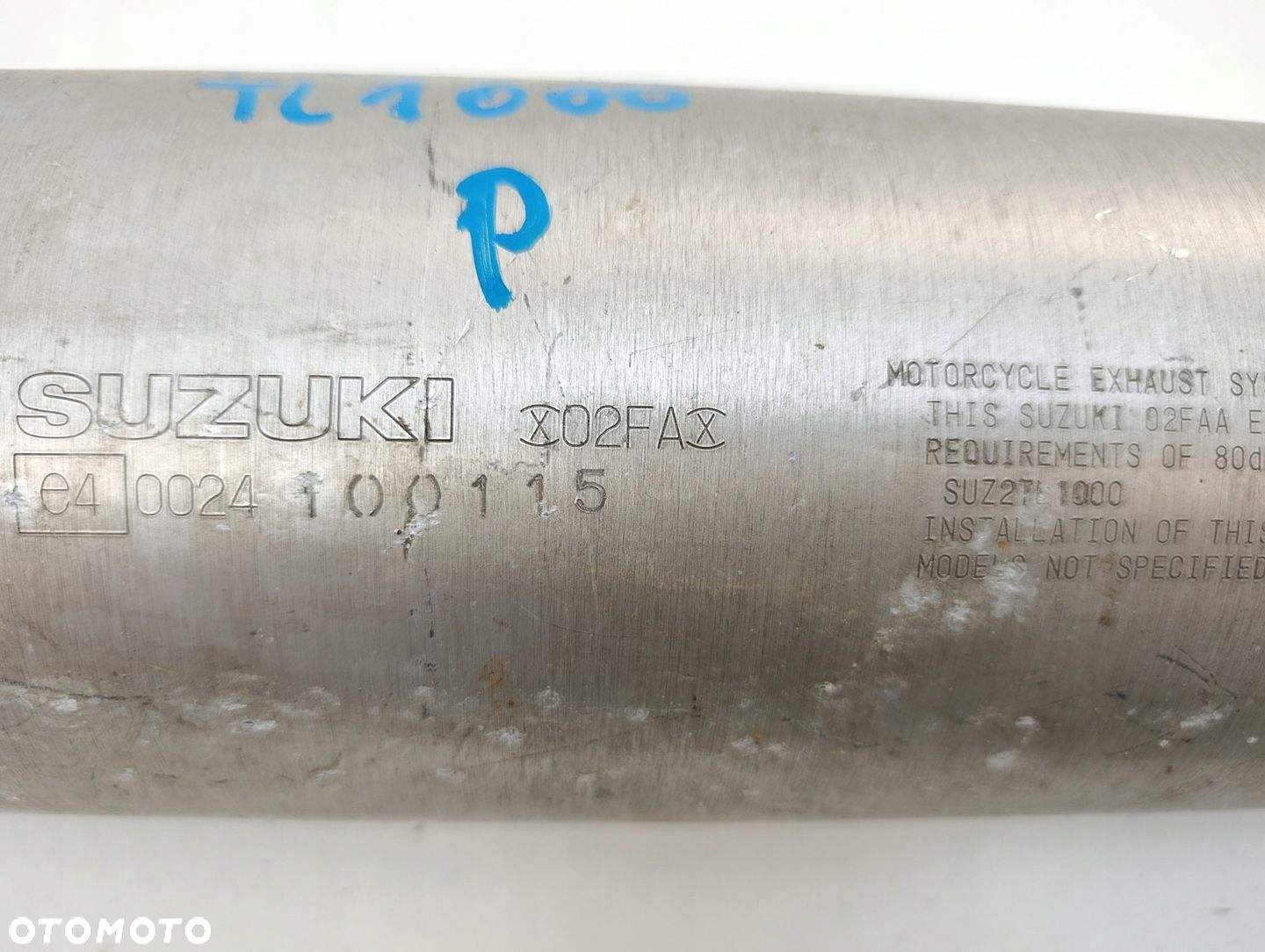 SUZUKI TL1000 TŁUMIK WYDECH PRAWY - 9