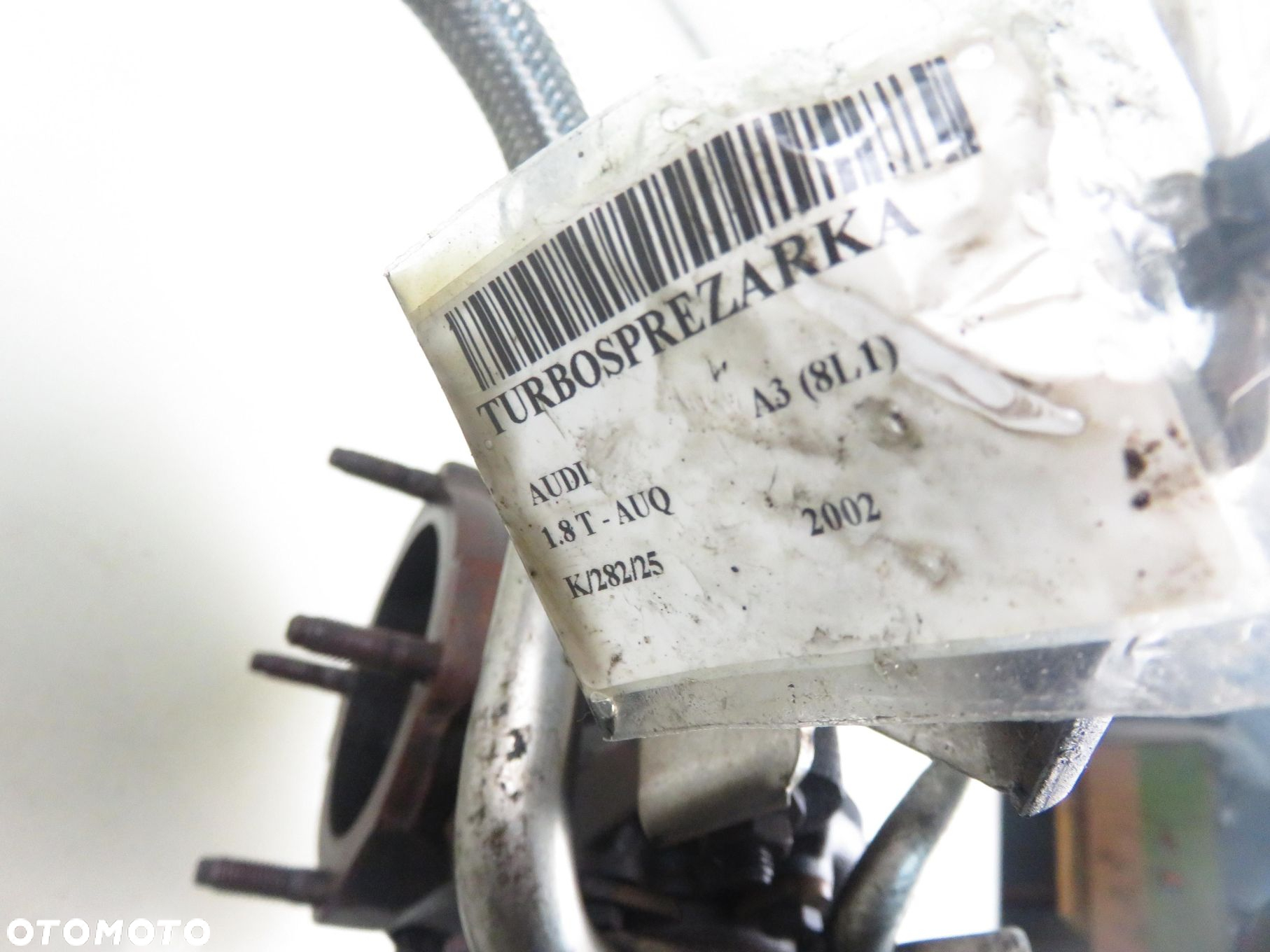 TURBOSPRĘŻARKA AUDI A3 8L 1.8 T 180 - AUQ - 9