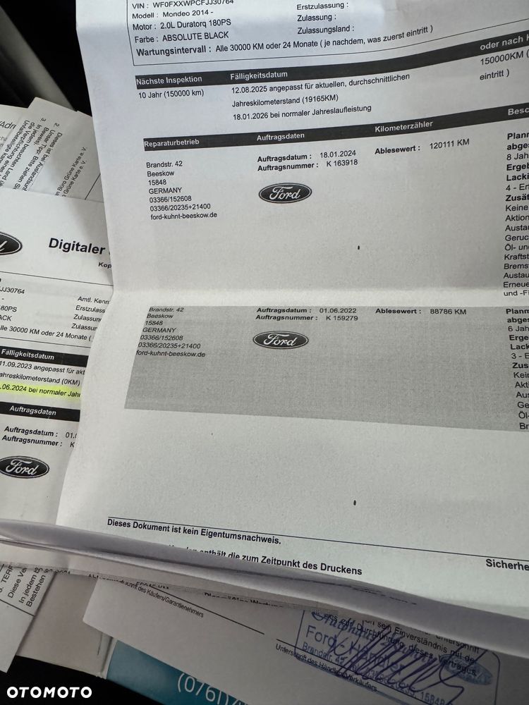 Ford Mondeo 2.0 TDCi Titanium PowerShift - 33