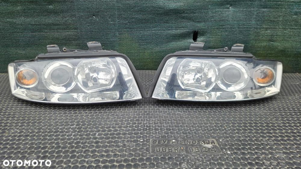 Lampy Lampa Reflektory Lewy Prawy Przód Przednie H7 Europa Audi A4 B6 Sedan Kombi - 1