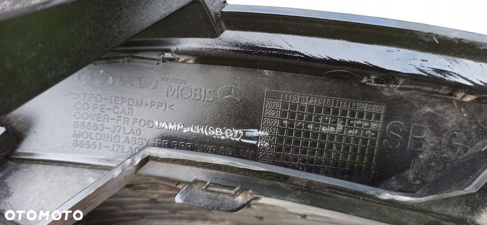 KIA CEED III GT 2021- KRATKA ZDERZAKA PRAWY PRZÓD 86564-J7LA0 - 13