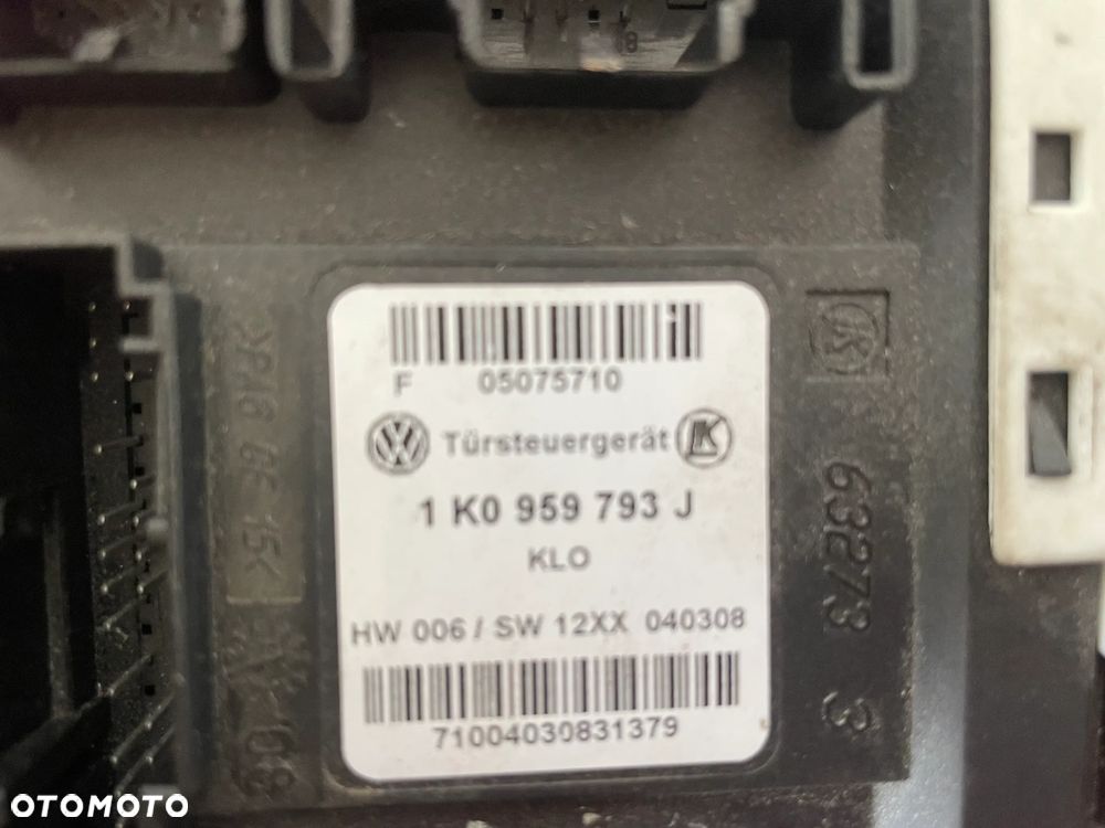 VW GOLF V MECHANIZM SZYBY LEWY PRZÓD 1K0959793J - 4