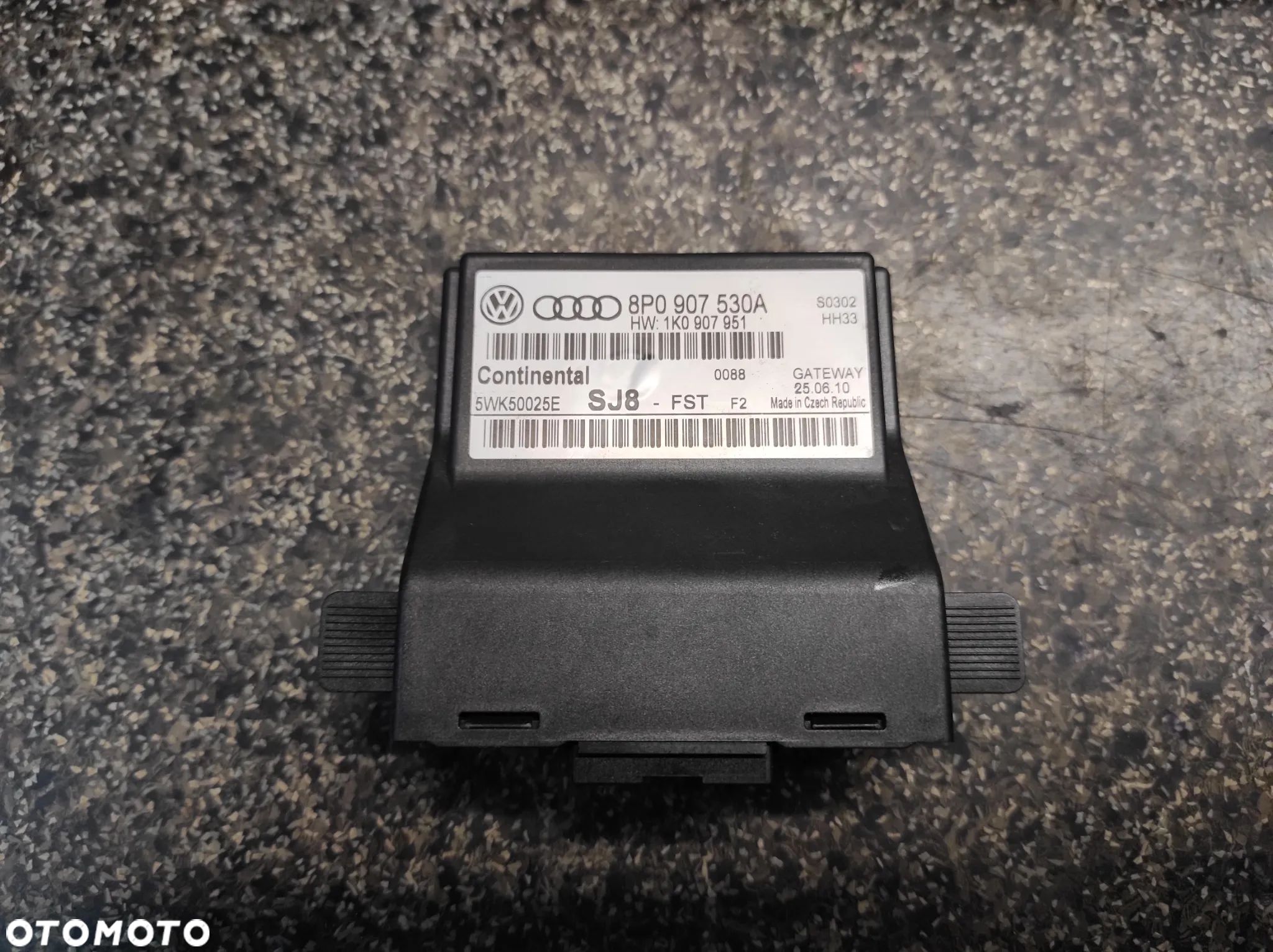 MODUŁ STEROWNIK CAN GATEWAY 2010 VW AUDI A3 8P SEAT SKODA 8P0907530A - 1