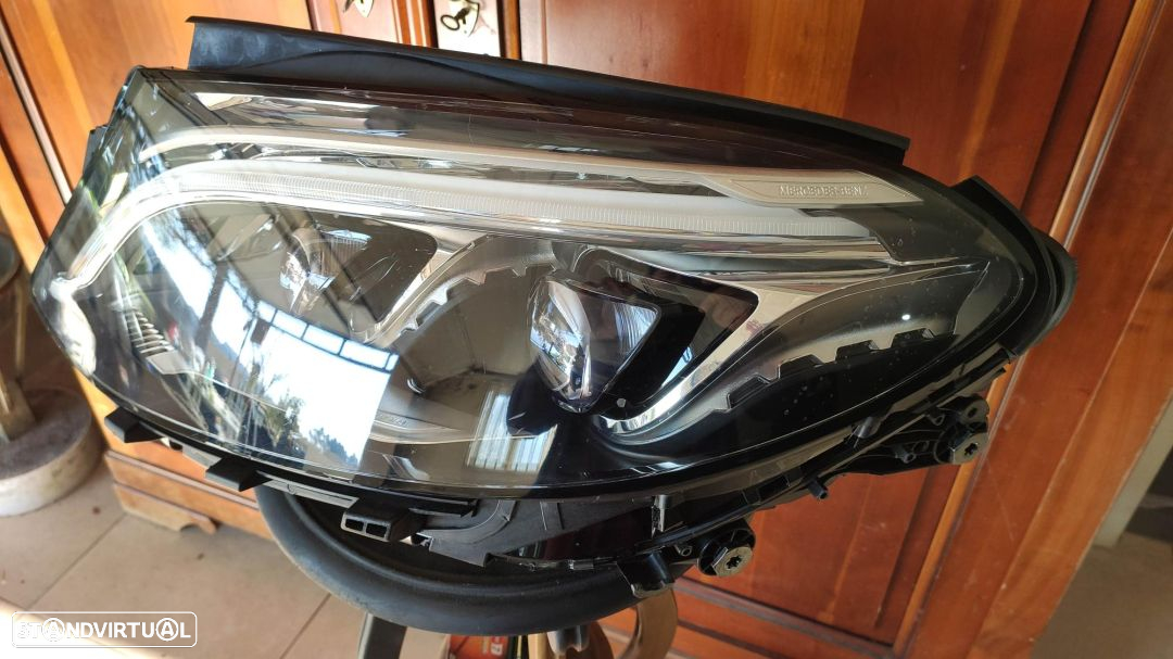 farol esquerdo Mercedes w166 ML GLE Full Led ILS - 4