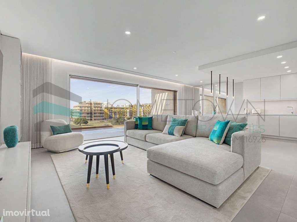Apartamento T2 com acesso privado ao rooftop - Perto do mar, quarteira - Grande imagem: 2/44