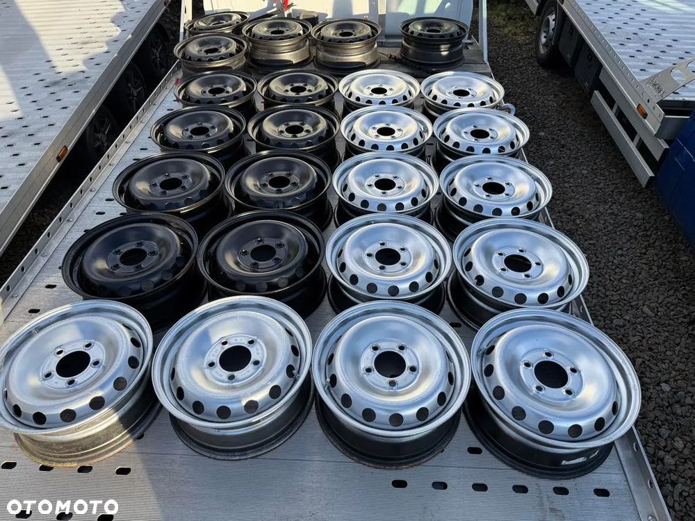 Felgi Stalowe 16 Iveco Daily 6 śrub 6x125 Bliźniak Ducato Boxer Jumper - 7