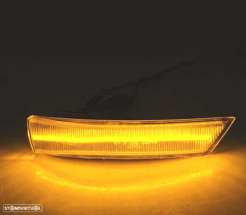 PISCAS ESPELHO PARA FORD FOCUS MK2 MK3 MONDEO MK4 LED DINAMICOS FUMADOS - 3
