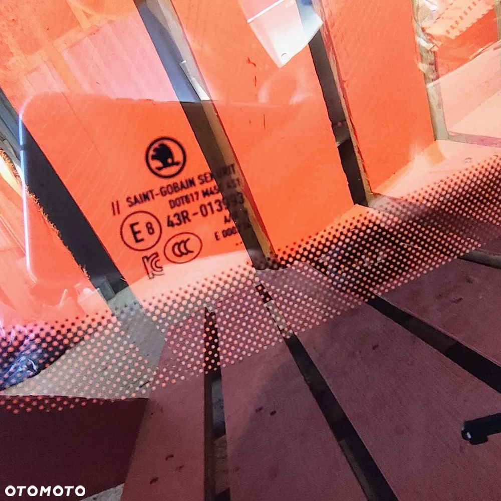 SKODA ENYAQ 2022 Szyba Czołowa Przednia  SENSOR Kamera Grzana - 2