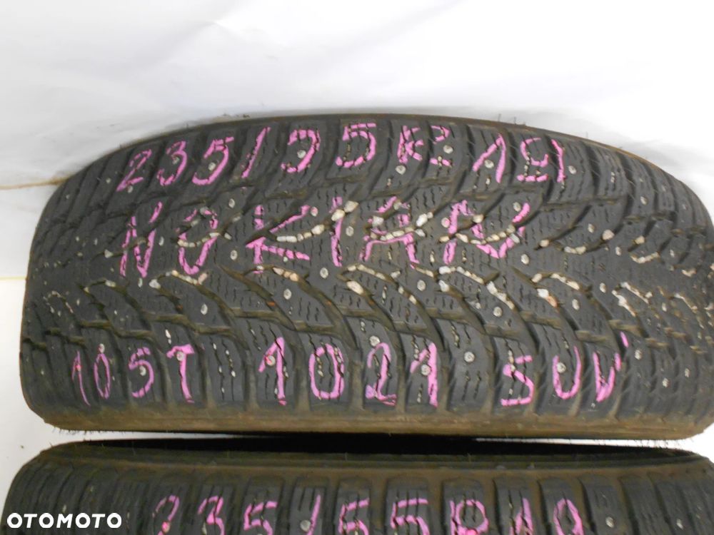 OPONY Z KOLCAMI 235/55R19  NOKIAN HAKKAPELIITTA 9 SUV DOT 1021 9MM - 2