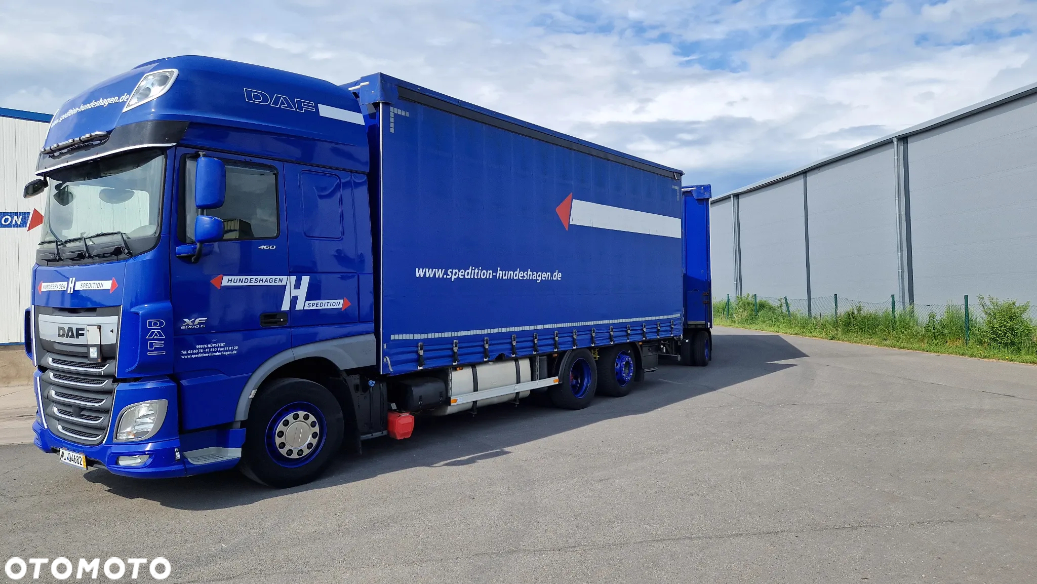 DAF XF 460 Plandeka 6x2 z Niemiec  Zestaw - 6