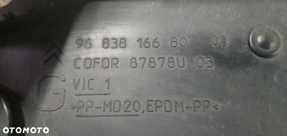 Kierownica powietrza lewa Citroen C3 II 9683816680 - 6