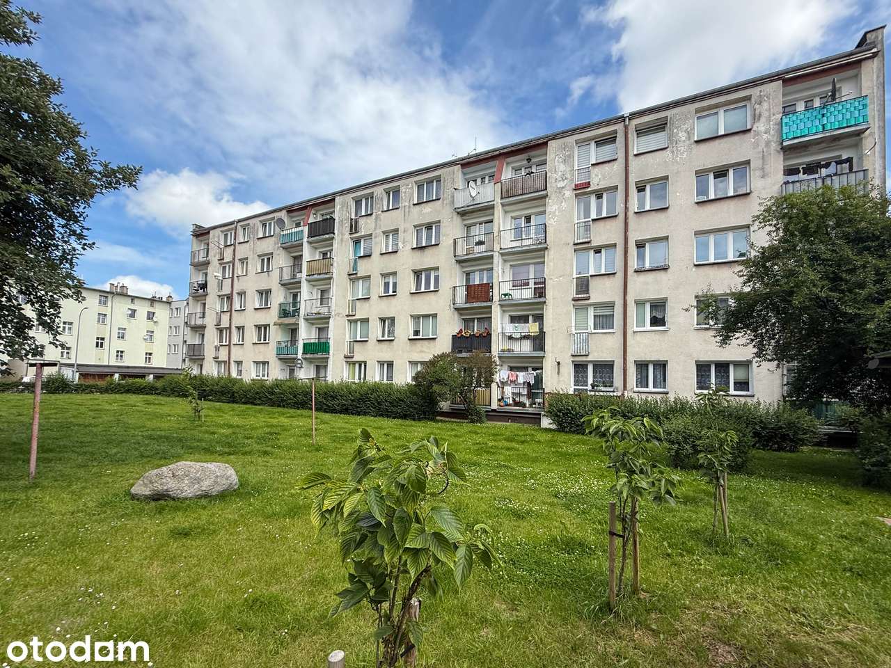 2-pokojowe, 46,6 m² z balkonem i piwnicą przy ul. Wyspiańskiego!