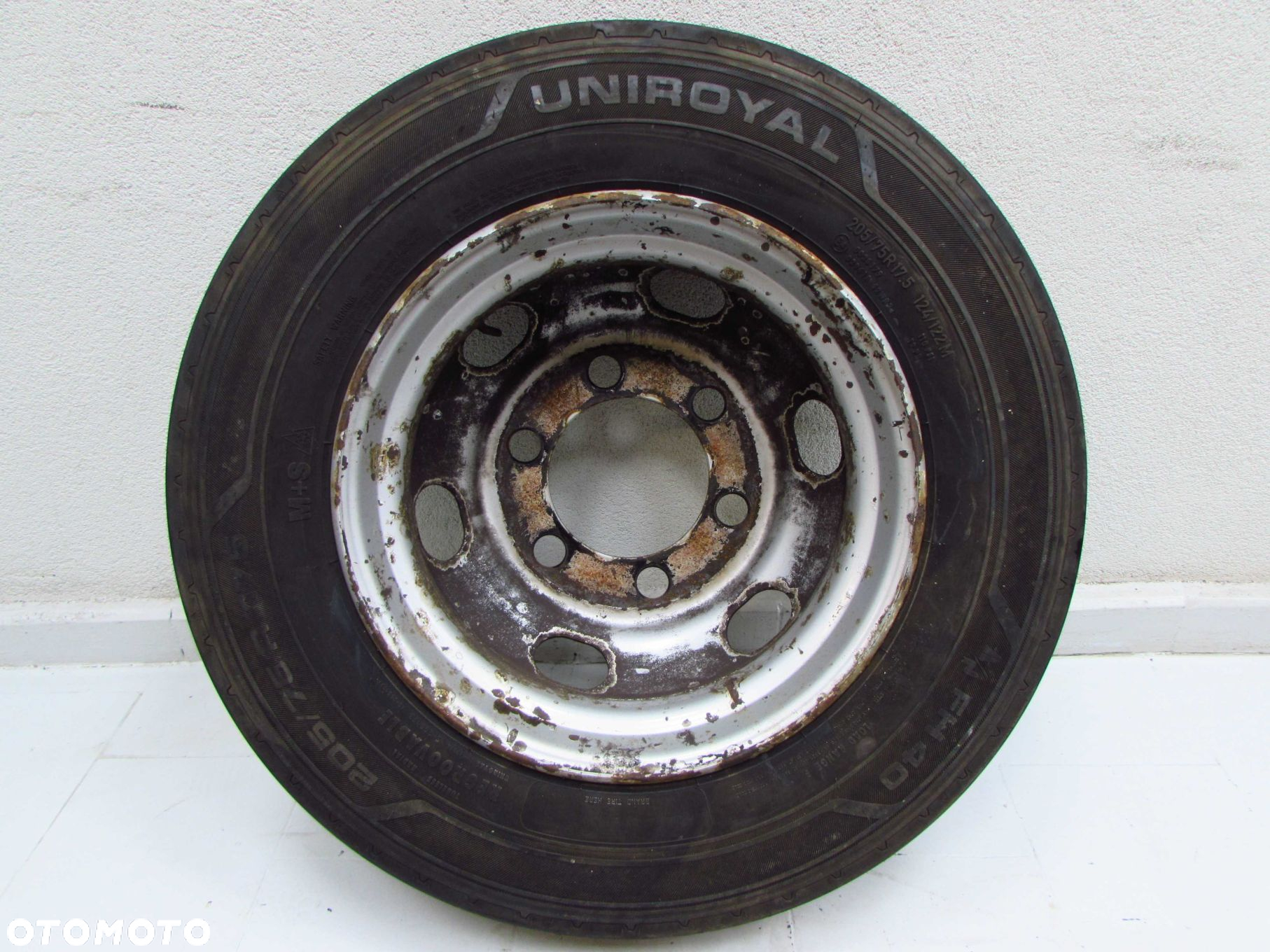 MITSUBISHI CANTER FUSO 7C 07-21 KOLO FELGA ZAPAS 6x220 17,5X6 205/75R17,5 - 4