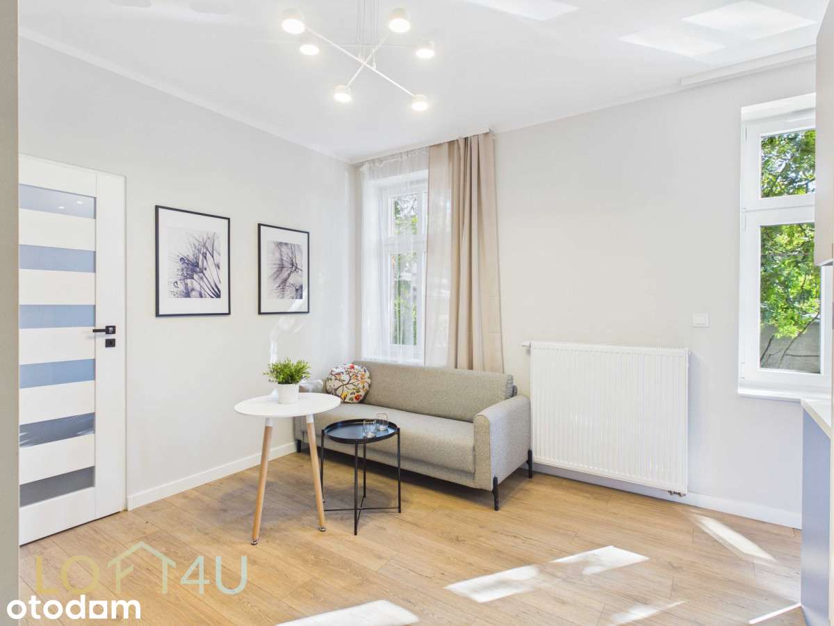 Świeżo po remoncie! 2 pokoje 28m² przy centrum
