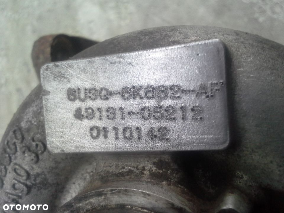Citroen Jumper Fiat Ducato Peugeot Boxer 2006-2012 turbosprężarka 6U3Q-6K662-AF - 3