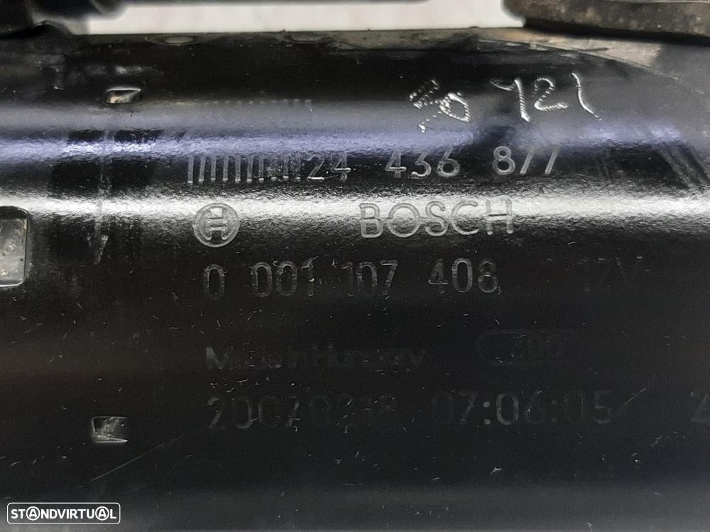 MOTOR ARRANQUE OPEL ASTRA H 2007 -0001107408 - 4