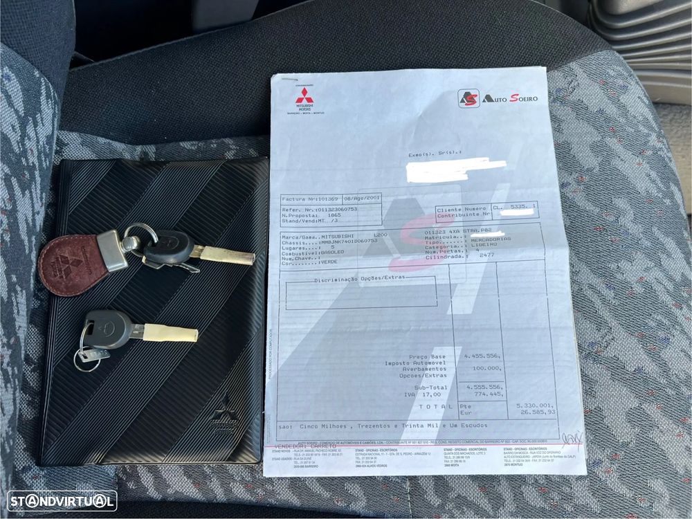 Mitsubishi L200 2.5 TD Strakar ABS CD - 28